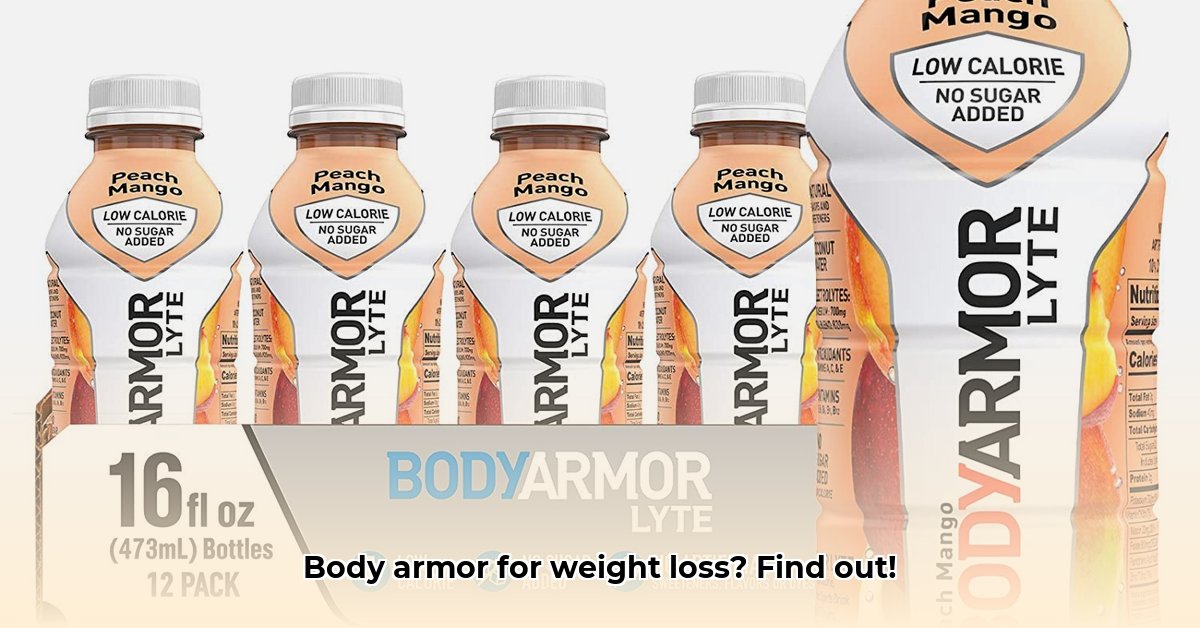is-body-armor-drink-good-for-weight-loss